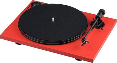 Pro-Ject Primary E Red: Вініловий програвач для аудіофілів, Plug & Play