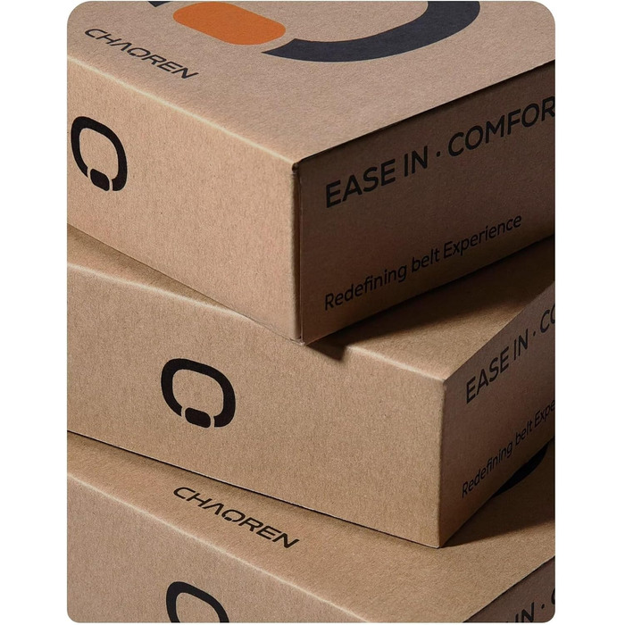 Чоловічий шкіряний ремінь CHAOREN з автоматичною застібкою, 35 мм, без отворів, регульований розмір 90-100 см, чорний