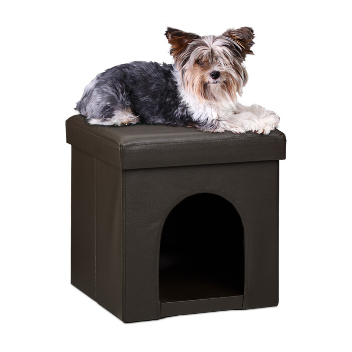 Relaxdays Dog Box Ottoman