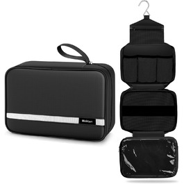 Чоловіча/жіноча косметичка Maliton для подорожей з 4 відділеннями (водостійка, компактна)