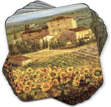 Pimpernel Tuscany Coasters, 6 pieces (s)