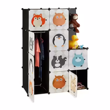 Relaxdays Tier-themed Storage Shelves for Kids' Rooms