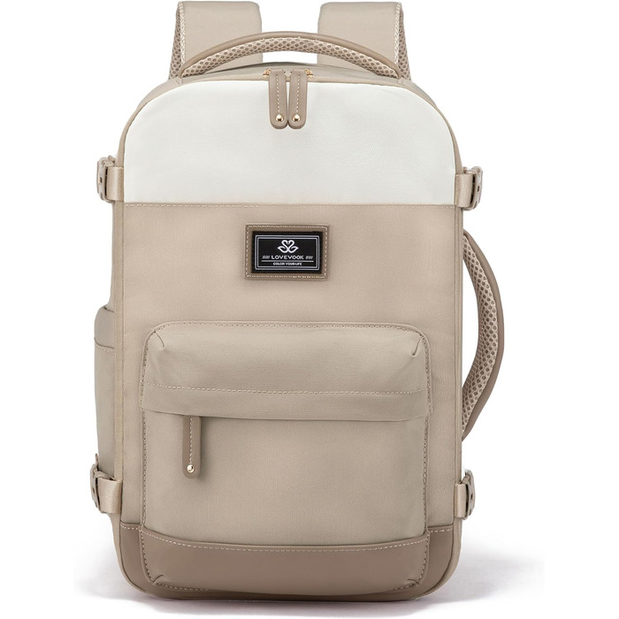 LOVEVOOK Рюкзак для ручної поклажі, жіночий, 45L, для ноутбука 17.3