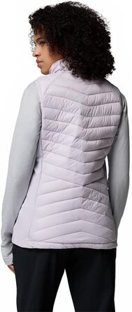 Жіночий жилет Columbia Powder Pass 3 Hybrid з пуховим наповнювачем, Bodywarmer (XL, Перламуровий лавандовий)