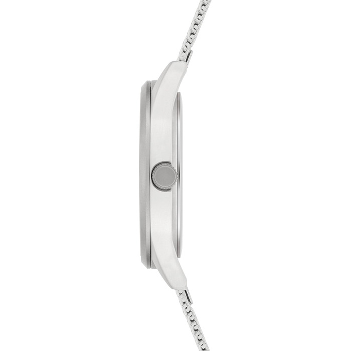 Годинник чоловічий s.Oliver - 42 мм, аналоговий з кварцовим механізмом, хронограф, водостійкий (3 ATM), з міцним сітчатим ремінцем, блакитний циферблат