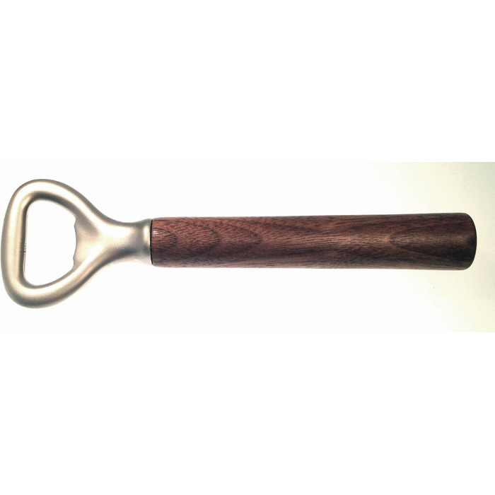 KokosnussEisen® - Premium Bottle Opener/Cap Lifter - Walnut Wood Handle - Made in Germany