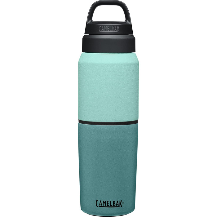 Camelbak Multibev Stainless Steel Vacuum Insulated Thermos Bottle (Coast/Lagoon, 503 ml)