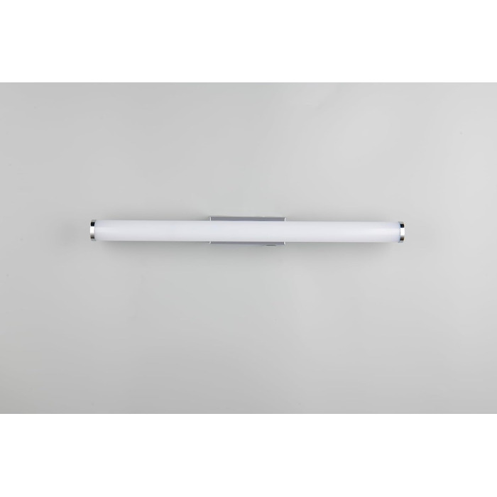 Trio Leuchten LED Bathroom Wall Light Mattimo 283274106, Metal Chrome, White Plastic, 4.3 Watt LED (Width 60cm)