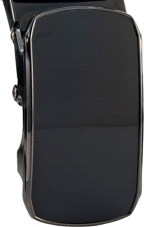 Чоловічий шкіряний ремінь Volmer ATG з автоматичною застібкою та регулюванням | Ширина 35 мм, розмір пояса 125 см, чорний колір, можна укоротити