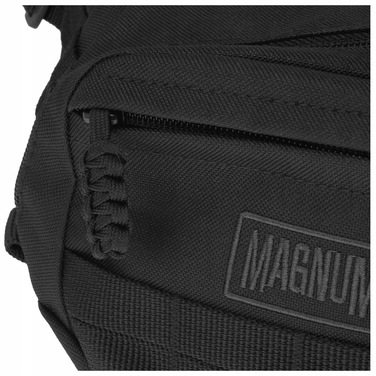 Тактична сумка-бананка Magnum Plover, чорна, 2л, MOLLE, універсальний розмір