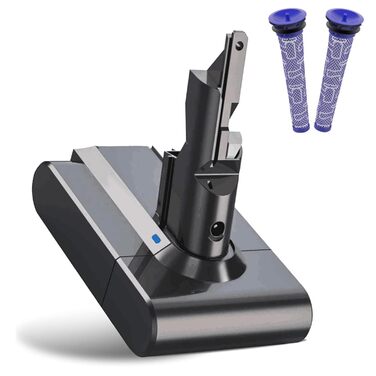 Запасний акумулятор 6000mAh для пилососів Dyson V7, AKKU (сумісний з SV12 Animal, Absolute, Motörhead, Fluffy, Total Clean)