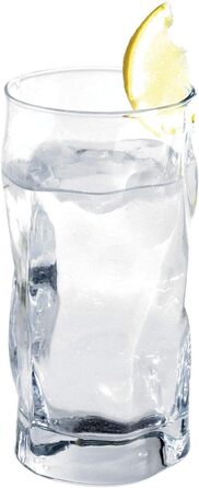Bormioli Rocco 340360 Sorgente Highball Glasses, 450ml, Glass, transparent, set of 6