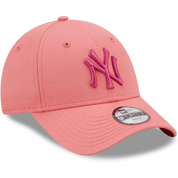 Кепка New Era League Essential 940 Neyyan для хлопчиків та дівчаток, Нью-Йорк Янкиз, зелений/рожевий (6-12 років)