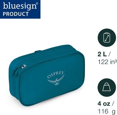 Органайзер Osprey Ultralight на блискавці, чорний, універсальний розмір