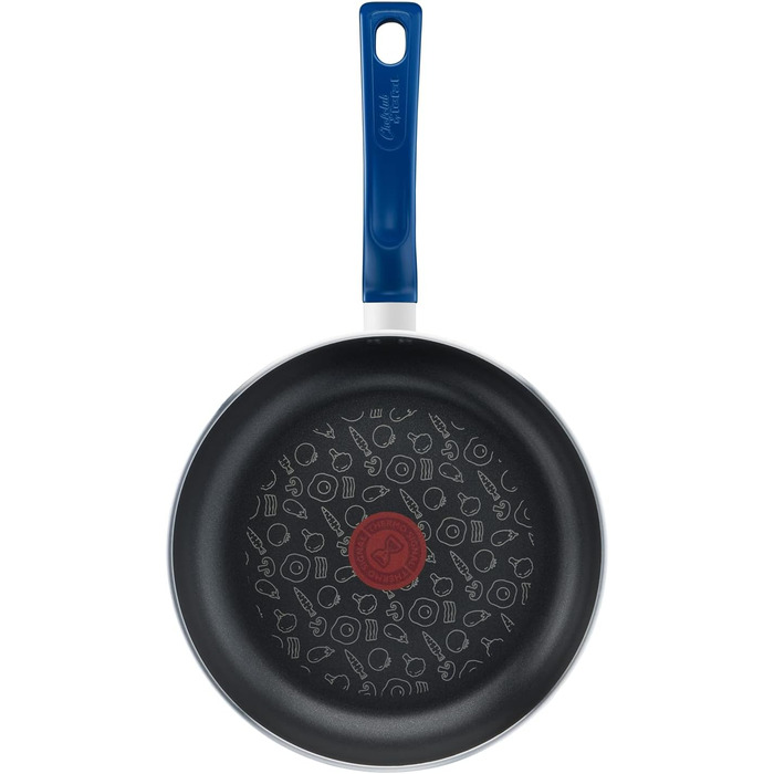 Сковорода Tefal Chefclub Brat Titanium 24 см з антипригарним покриттям та індикатором нагріву
