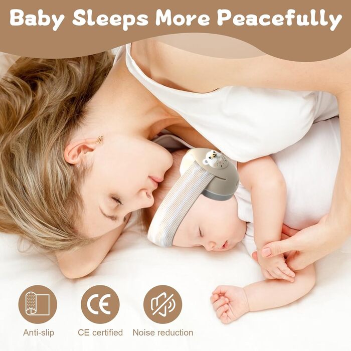 Навушники для захисту вух дітей, 0-4 роки, 25dB – регульовані, з неслизьким обручем, для літака, свят та подорожей