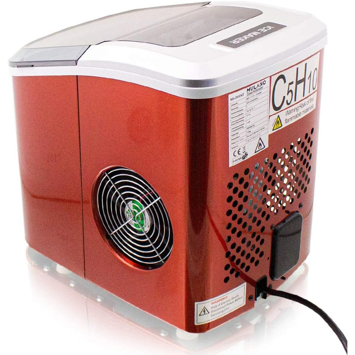 Машина для приготування льоду з нержавіючої сталі, Ice Maker, Icemaker (Помаранчевий)