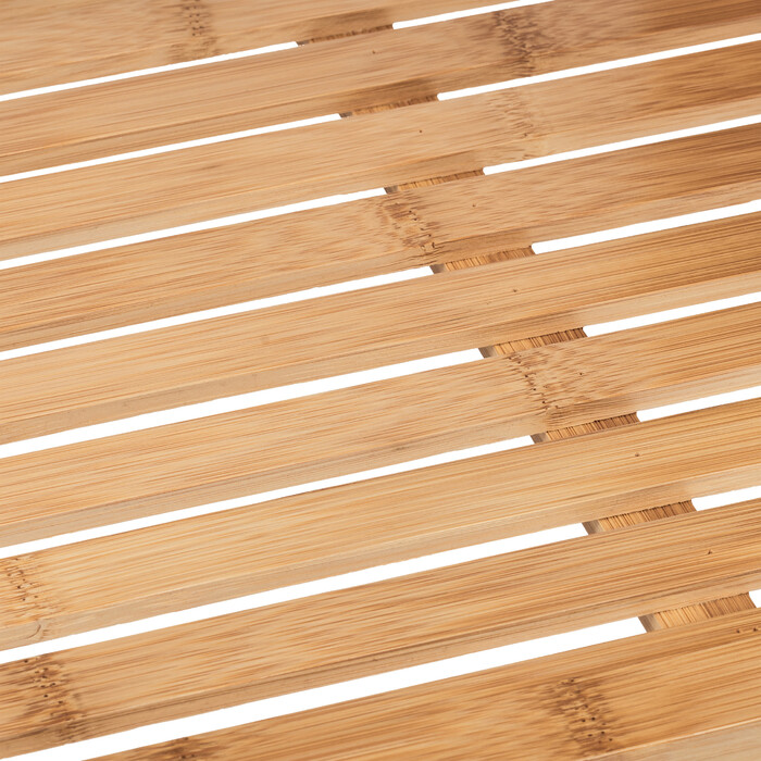 Relaxdays Bamboo Storage Cabinet