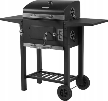 Садовий вугільний гриль BBQ XXL з кришкою, зольником, регулюванням та термометром