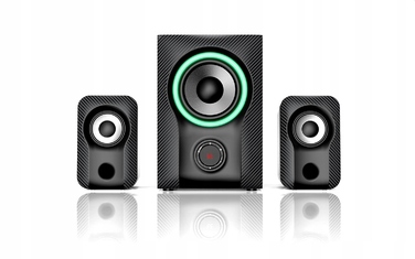 Акустична система 2.1 FENDA F590X з сабвуфером 120 Вт, Bluetooth, USB для комп'ютера та телевізора
