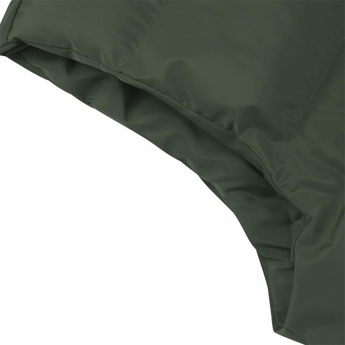 Стьобана жилетка чоловіча Allthemen з коміром-стійкою, спортивна, легка, зимова, для активного відпочинку, перехідна куртка (S, Зелений)