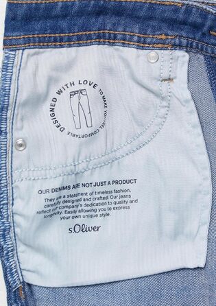 Джинси s.Oliver Suri Regular Fit High Rise Wide Leg сині (48)