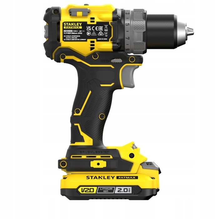 Акумуляторний дриль-шурупокрут Stanley FatMax SFMCD725D2K-QW 80Нм, 2x2Аг