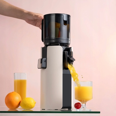 Шнекова соковижималка Ventray max 120, 250 Вт, 1.2 л, BPA-free, колір: слонова кістка