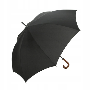Автоматична парасолька F.P.Parasol, велика (XL), чорна, з чохлом