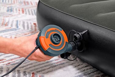 Надувний матрац Bestway Tritech Twin Grau 188x99x25 см - двоспальний, сірий