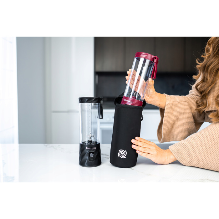 Бездротовий стаціонарний блендер BlendyGo 3, 250 Вт, червоний, 0,55 л