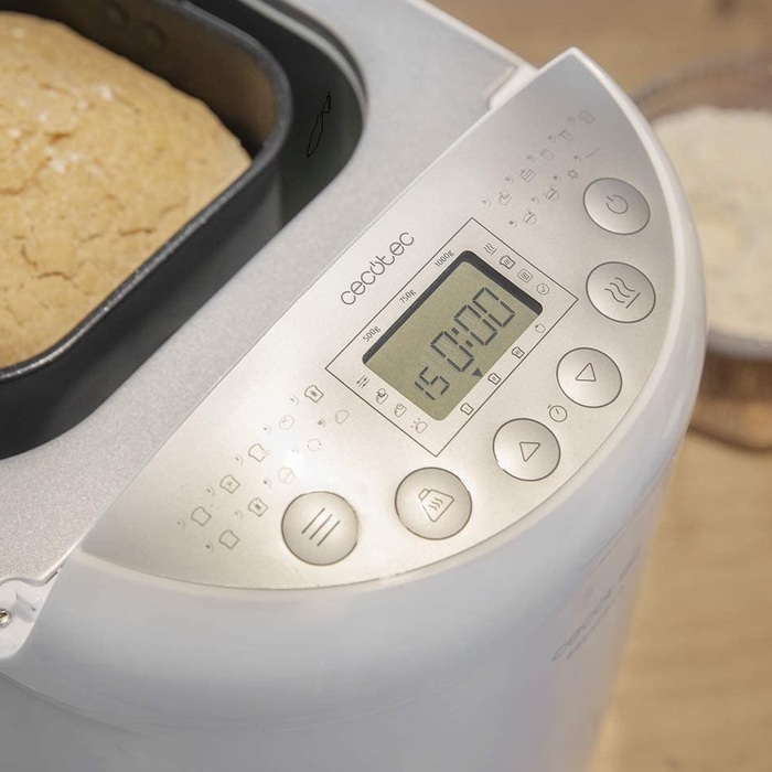 Хлібопічка Cecotec Bread & Cook, 1 кг, біла, 550 Вт