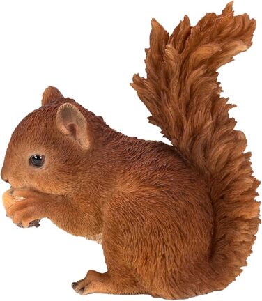 Vivid Arts Real Life Baby Squirrel Resin Indoor or Outdoor Decoration XRL-RS01-F