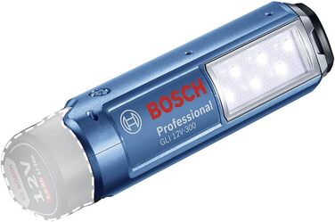 Акумуляторний LED ліхтар Bosch Professional GLI 12V-300, 300 лм, без акумулятора та зарядного, у коробці