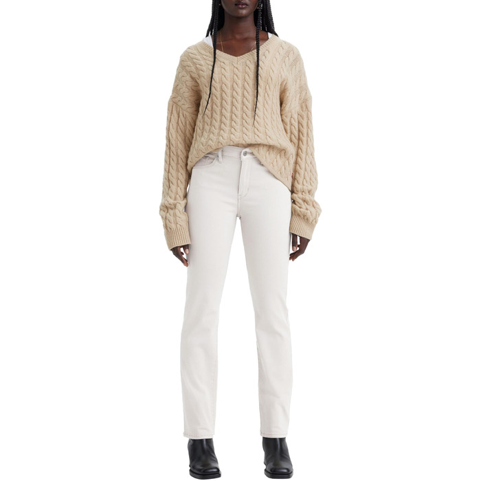 Джинси жіночі Levi's Classic Straight (26W 28L, Білий) - Оригінал