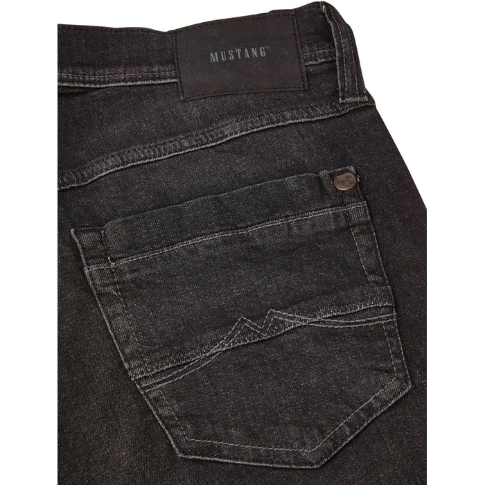 Джинси чоловічі Mustang Washington Stretch прямого крою, Denim Black (42W/34L)