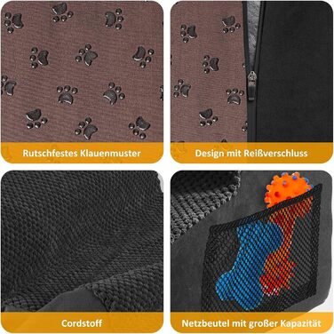 Dog Stairs, Pet Stairs, Foam Dog Stairs, Washable Non-Slip Cat Stairs, Dog Stairs for Small Dogs and Cats, Portable Dog Ramp for Bed, Couch and Car (2-Step Dog Stairs, Black)
