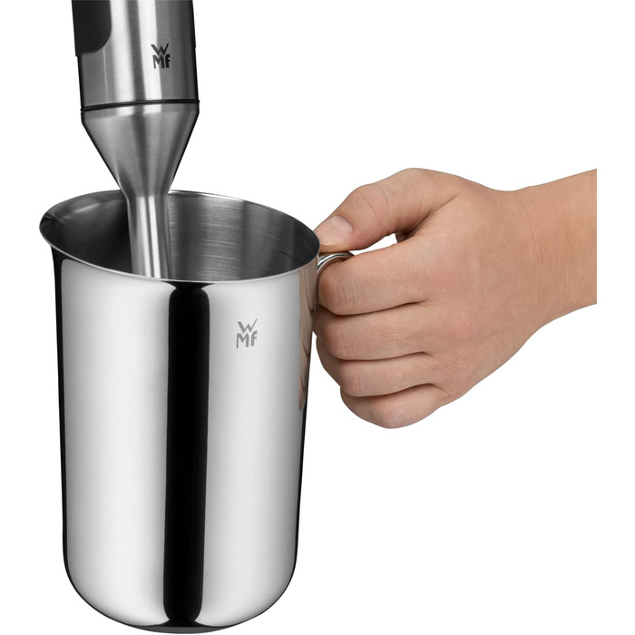 WMF Function Bowls Mixing Bowl 1.5l, with handle, polished Cromargan stainless steel, internal scale, dishwasher safe