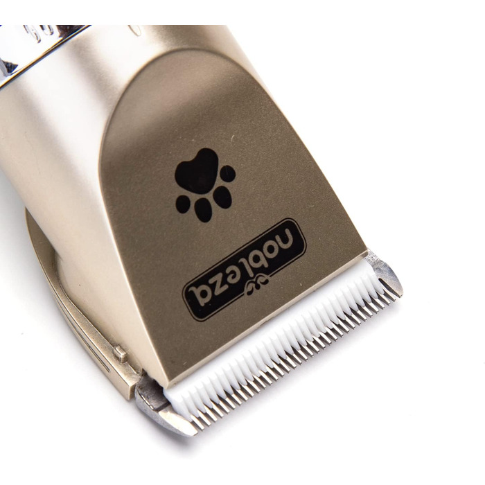 Професійна машинка для стрижки собак Nobleza: набір для грумінгу, тиха бездротова акумуляторна машинка для собак та котів