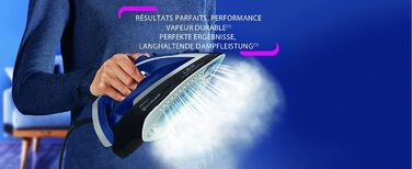 Праска з парою Ultragliss Anti-Calc Plus від Calor, 2800 Вт, знімний збирач накипу, 50 г/хв постійна подача пари, 260 г/хв, автоматичне вимкнення FV6846C0