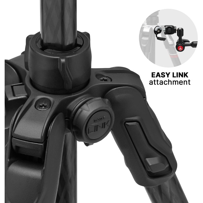 Штатив Manfrotto Befree Advanced для Sony Alpha з кріпленням Arca-Swiss Twist Lock