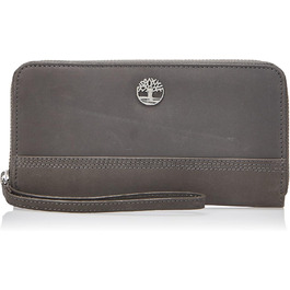Timberland Women's Leather RFID Zip Around Wallet Clutch with Wristlet Strap