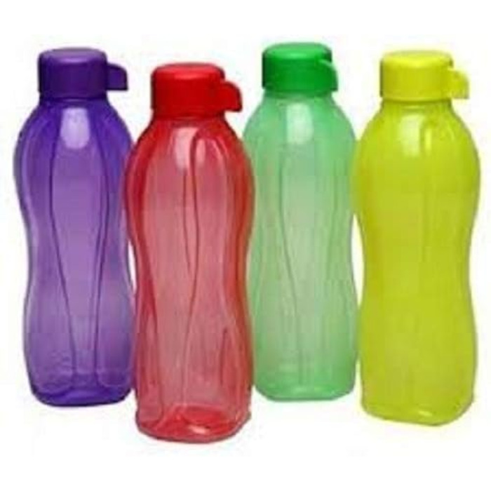 Stunning Plastic Water Bottle Aqua Safe (Set of 4) (500 ml Screw Top)