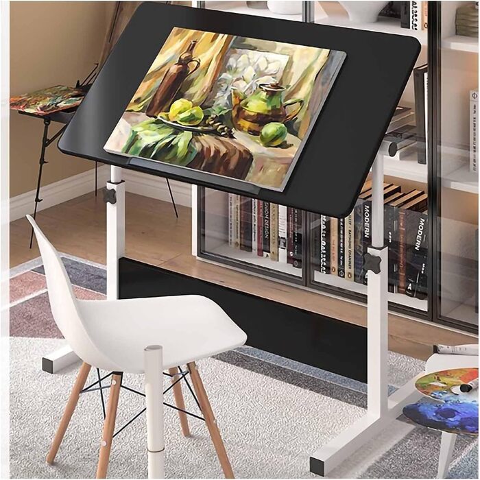 Регульований мольберт для малювання 60x40 см / 80x40 см, для художників та творчих проектів