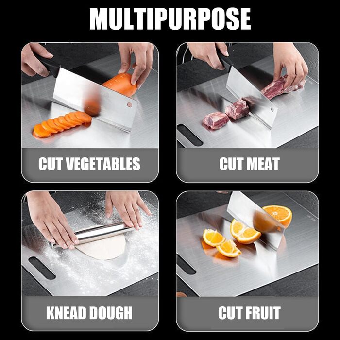 Нарізне дошка з титану 45.7 x 30.5 см - гігієнічна, довговічна, для кухні