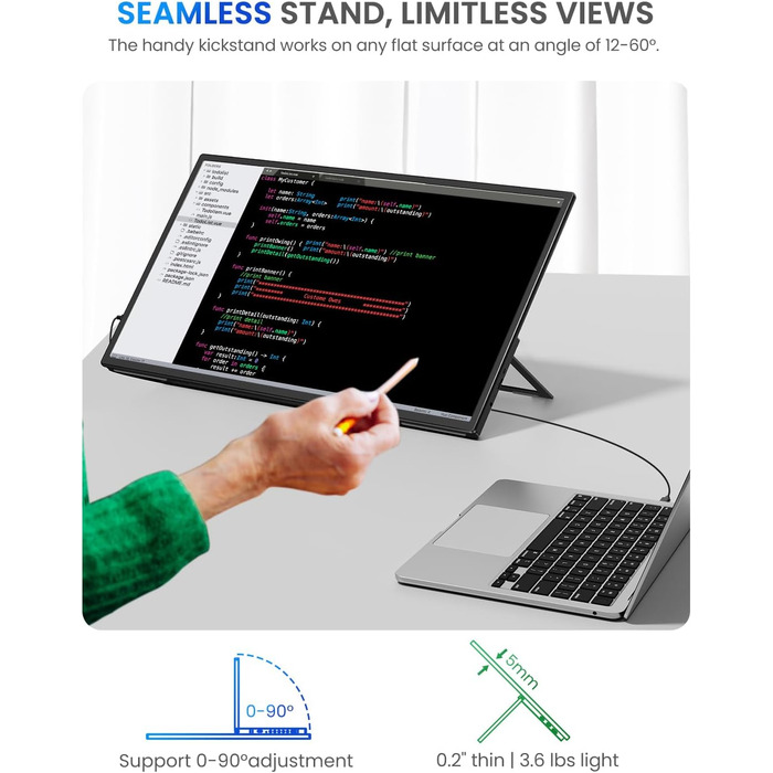 Монітор портативний UPERFECT 21.5