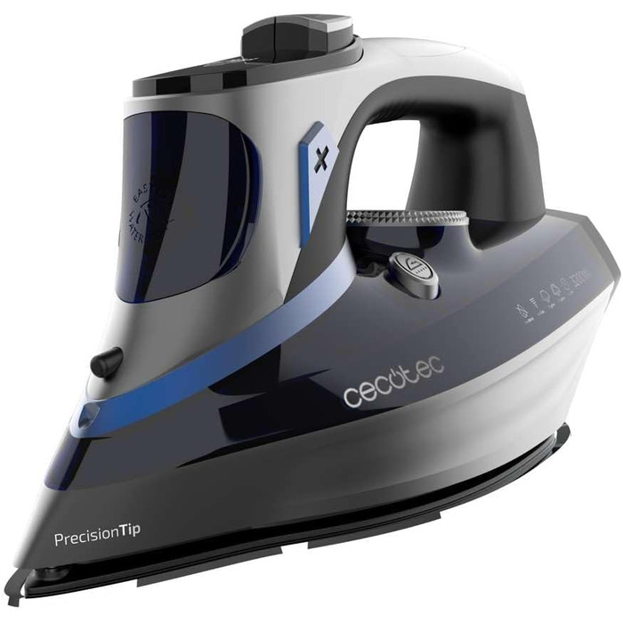 Праска Cecotec IronHero 3100 бездротова, 3100 Вт, Power Steam, 35 г/хв, 190 г імпульс, Turbo Slide підошва, автовимкнення, LCD