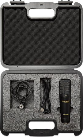 Мarantz Professional MPM-1000U: USB конденсаторний мікрофон з великою мембраною та нирковим характером для подкастів, студії та геймінгу. Комплектується кабелем USB та кріпленням для мікрофона.