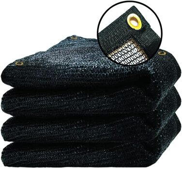 Vocray 40% Shade Net, 2X6M Shade Net with Grommets, Lightweight and Durable Shade Net for Garden, Plants, Greenhouse, Vegetables, Flowers, Outdoor