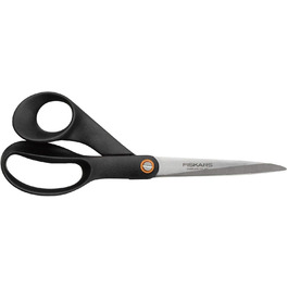 Універсальні ножиці Fiskars Functional Form 21 см, сталь/пластик, чорні